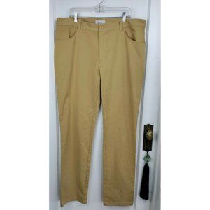 Riccardo Rami Studio Men's Pants Pielleitalia 58 (US Size 42/35 inseam) Yellow